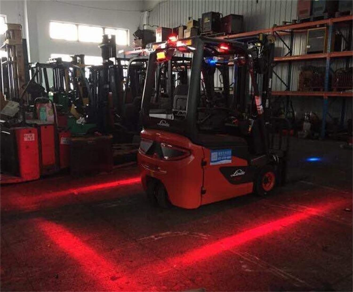 SXMA LED Work Light Reflektor LED High Power 6 ''do wszystkich wózków widłowych terenowych Wytrzymała maszyna do strefy bezpieczeństwa SUV Truck 1PC