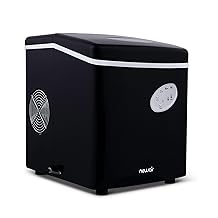 NewAir Counter Top Ice Maker Machine Black, Compact Automatic Ice Maker, Cubes Ready in 6 Minutes, 28 Pounds in 24 Demjim&ecirc;r - Perfect for Home / Kitchen / Office / Bar