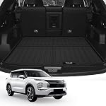 Custom for 2022-2025 2026 Mitsubishi Outlander Cargo Mats Trunk Liner All Weather TPE Protection Mat Accessories (Not for PHEV or Sport Models)