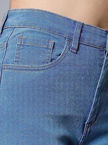 Image of HIGH Star Women's Straight Fit Mid Rise Jeans