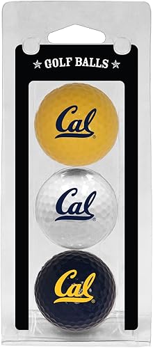 Vista 40 de Team Golf NCAA - Pelotas de golf de tamaño reglamentario, paquete de 3, impresión duradera del equipo a todo color varios colores del equipo.