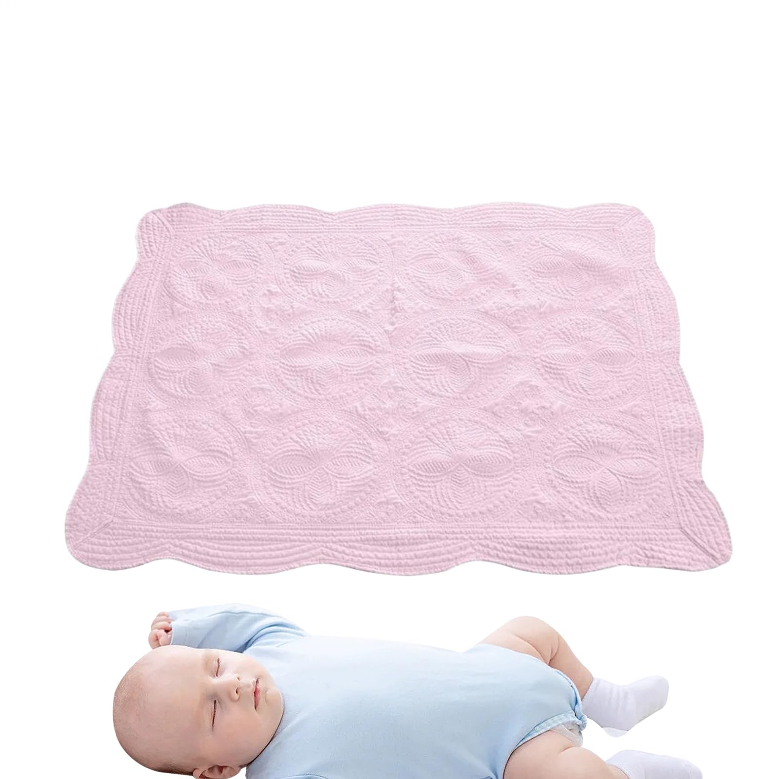 Couvertures bébé fille douces et respirantes pour couffin et lit