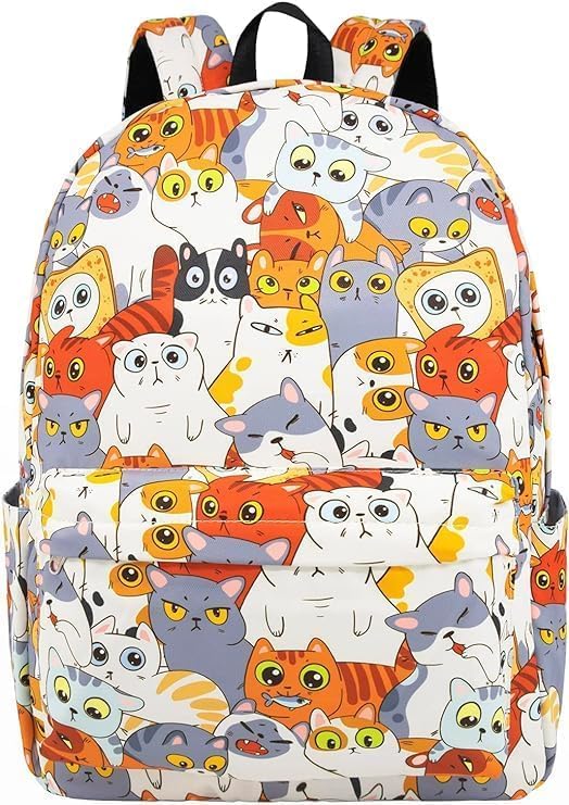 Medium Kids Backpack Waterproof Backpack, Girls & Women Stylish Trendy College, School & College Bag (cat stylish) Medium Kids Backpack Waterproof Backpack, Girls & Women Stylish Trendy College, School & College Bag (cat stylish)