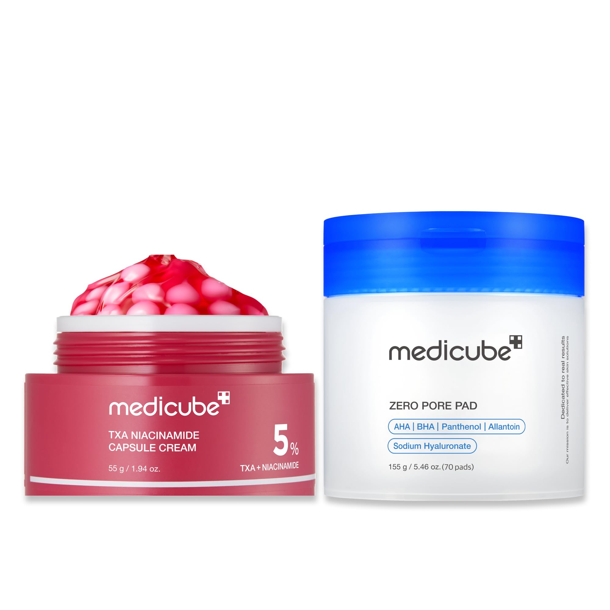 Amazon.com: medicube Clear Glass Skin Duo: TXA+Niacinamide Capsule