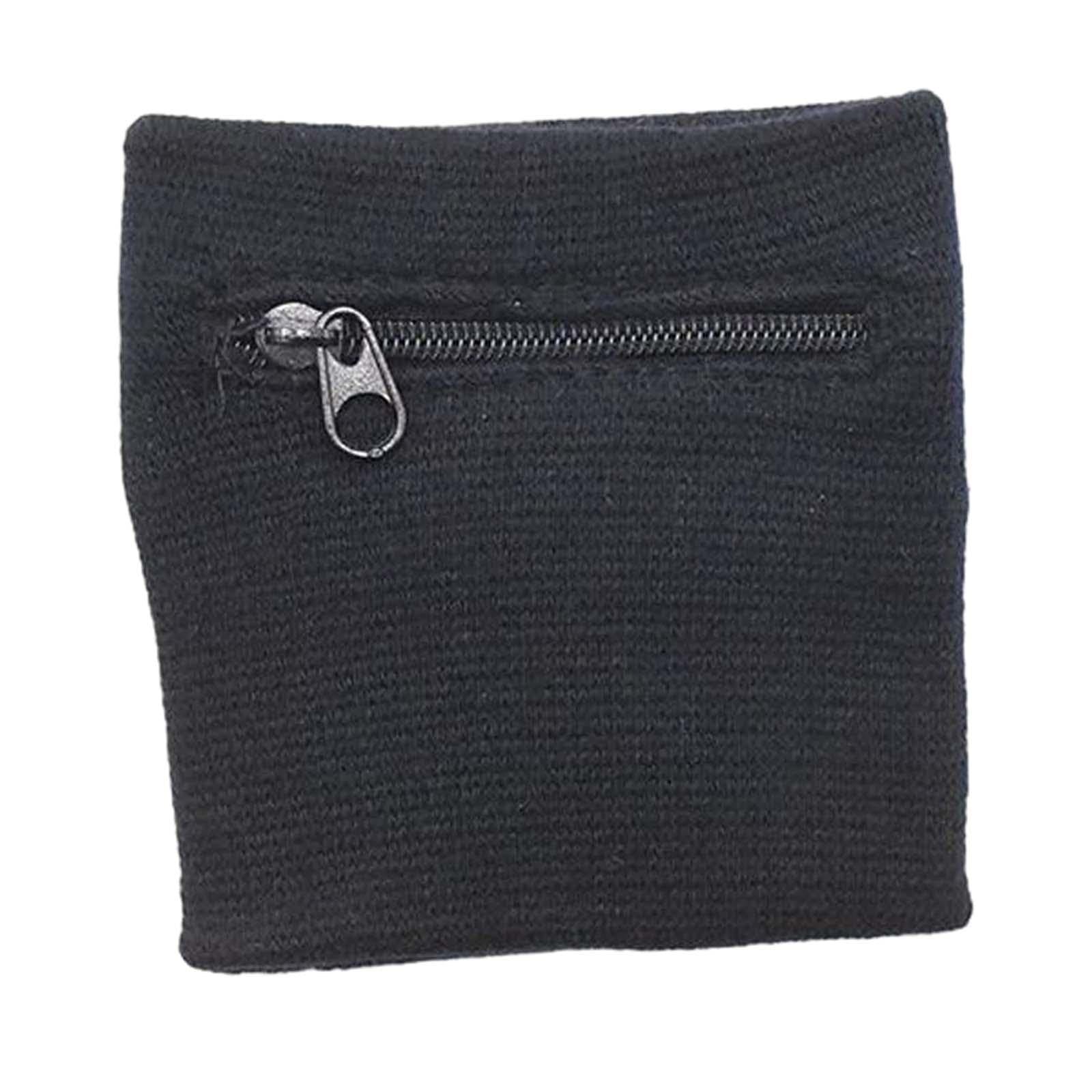 SECRET DESIRE Black Wrist Wallet Pouch Bag Band Zipper Running Sports Pocket, One Size, Adults, Athletes, Fitness Enthusiasts, Male, Jogging, Cycling-image-20