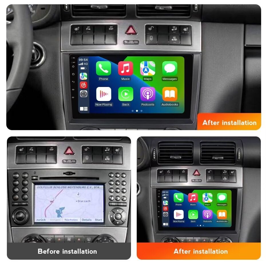 Radio para auto con pantalla táctil 9 pulgadas Android miniatura 4