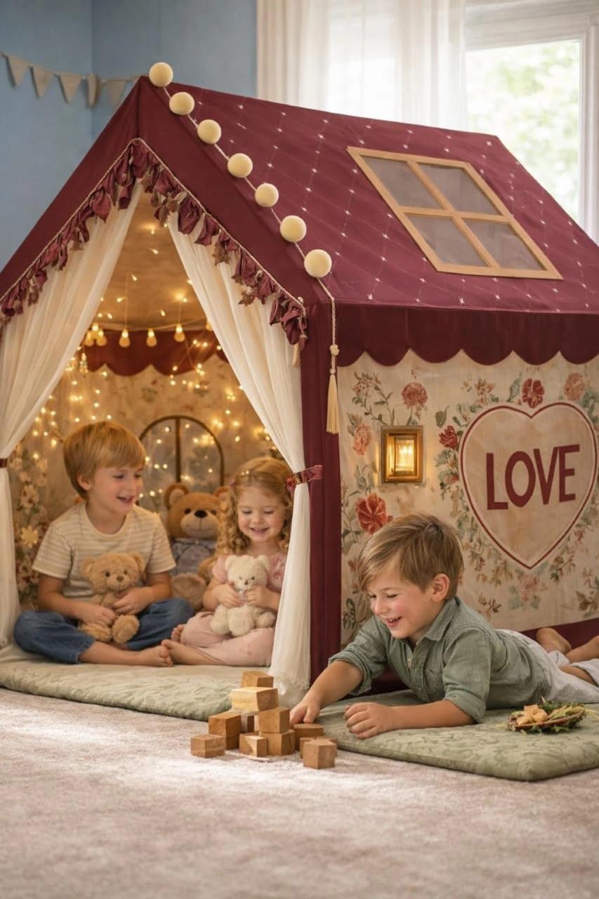 Play Tent House for Kids Toys, for 3-12 Years Old Boys & Girls, Jumbo Size Play Tent House for Boys and Girls-picture-21