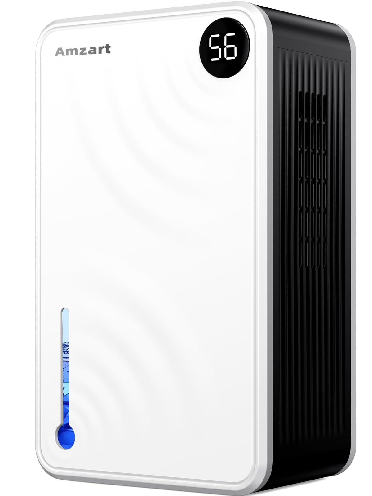 Dehumidifier 118 OZ for Home, Dehumidifier (980 sq.ft) With Humidity Display, Time Setting Dehumidifier, Dehumidifier with Drain Hose, Defrost function Dehumidifier, white