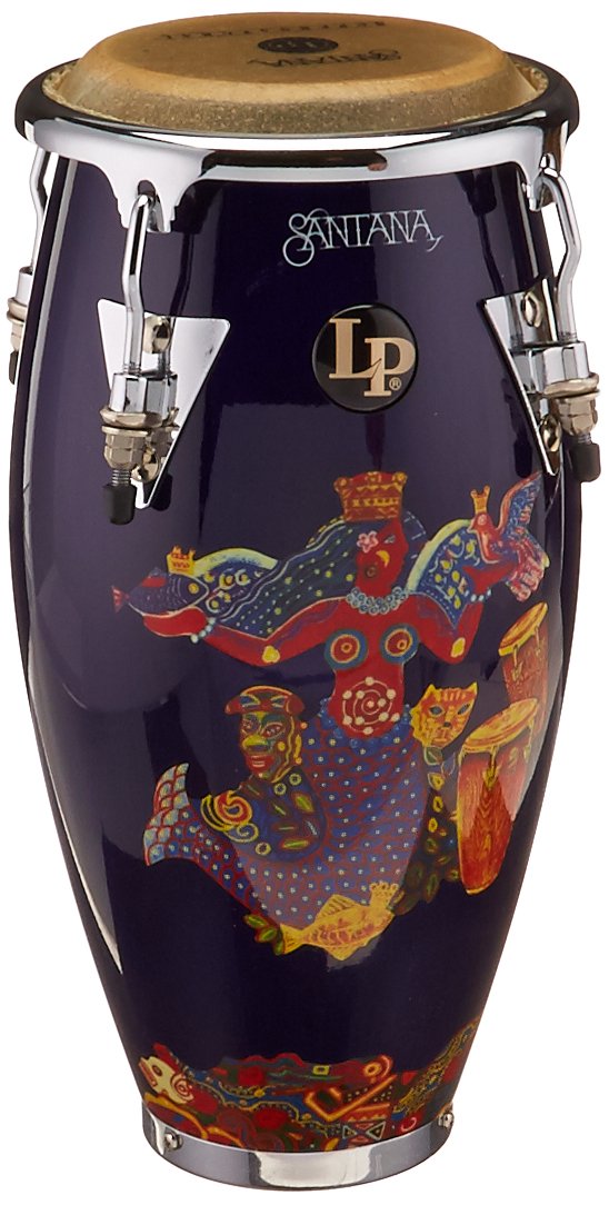 Latin Percussion Santana Supernatural Mini Conga (Purple) : Amazon