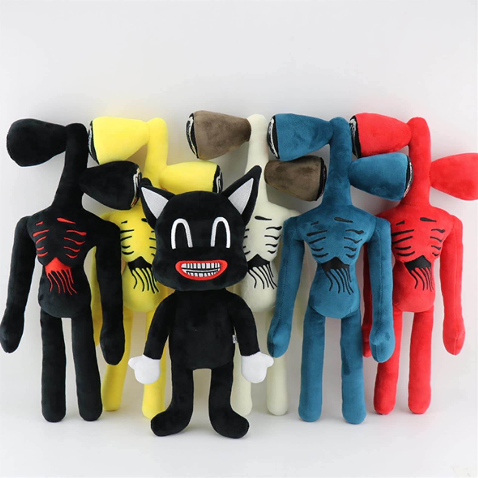 Amazon.co.jp: ダブルヘッドぬいぐるみ玩具,サイレンヘッドぬいぐるみ