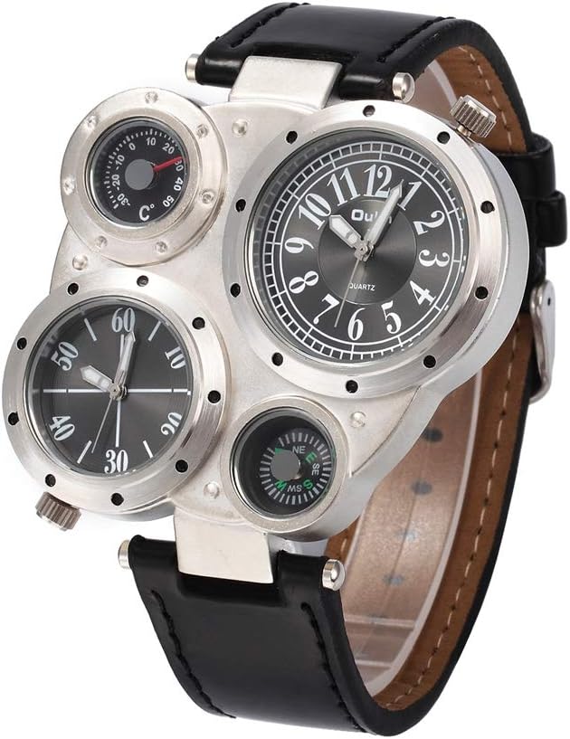 Angled view of OULM HP9415 watch