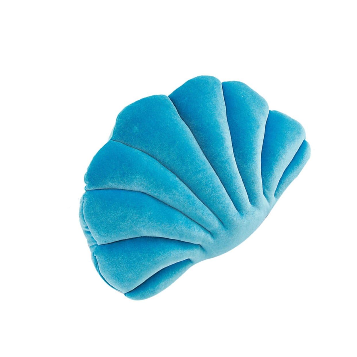 Baluue Cuscino Sagomato a Guscio in Morbido Peluche e Cotone PP, Decorazione Marina Creativa per Casa, Ufficio e Auto