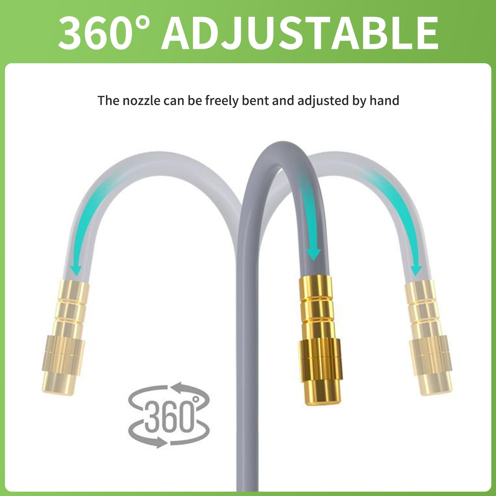 360° Curved Garden Automatic Irrigation System,127 Pièces Systeme Irrigation Jardin 30M,Kit D'irrigations de Brouillard,pour Paysage,Serre,lit de Fleurs et Plantes de Terrasse