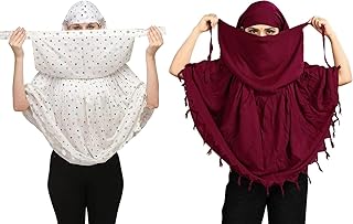 maxzila Scarf COMBO Women Cotton Stylish Hand Printed Scarf for Female- Anti Pollution Full Face Cover With UV Sun Rays Protection Scarf, Assorted-picture-26