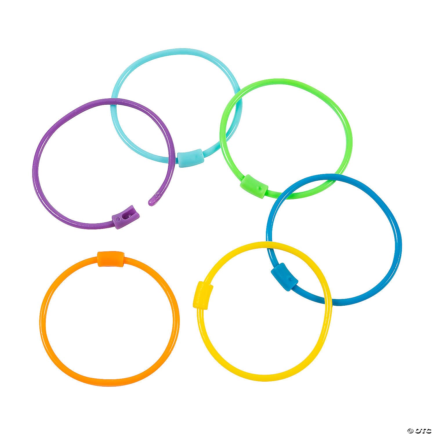 CreatologyPlastic Bead Bracelets 18 Bracelets 7" (17.7cm) Each