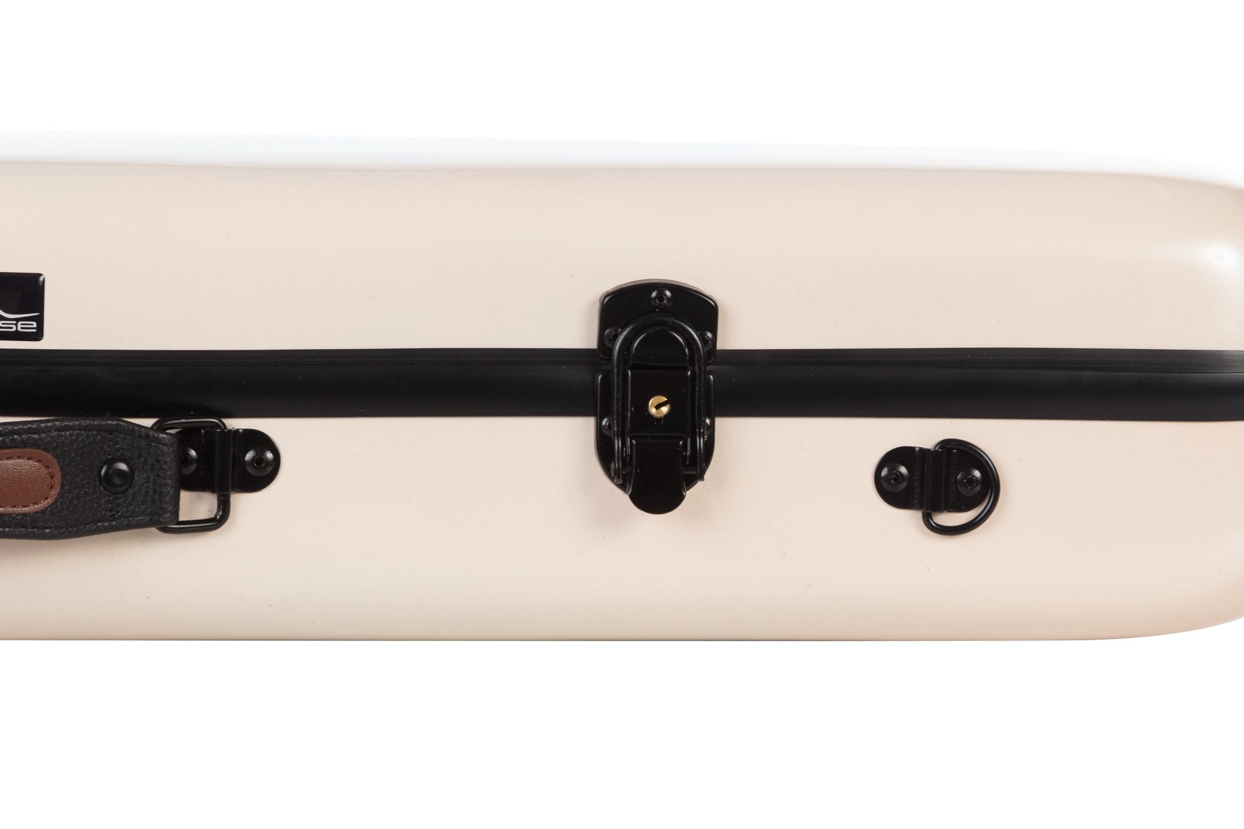 Custodia per Viola Fiberglass 38-43 Oblong perla M-case + borsa musicale