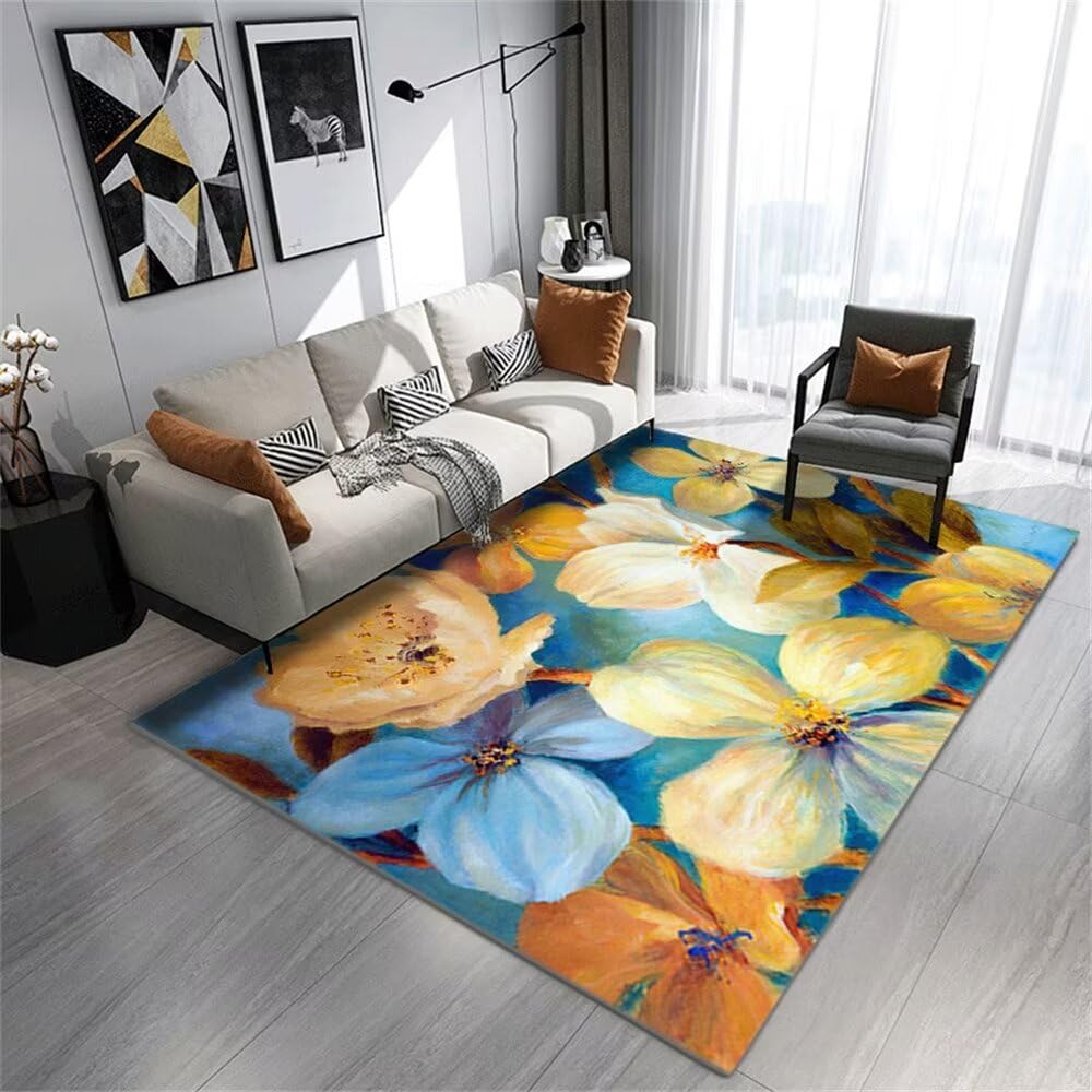 Moquette intérieure tapis garçon bleu chambre ado doux lavable