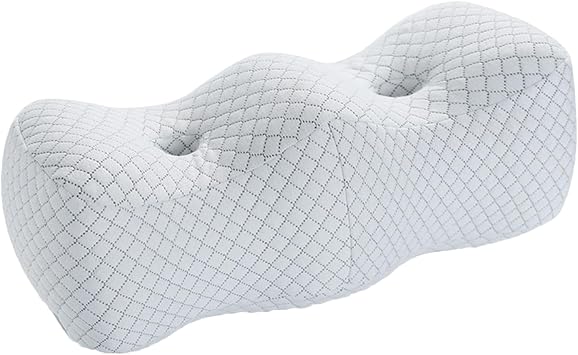 Elevated Pillows for Legs Ankle Foot Elevation Contoured Memory Foam Wedge | Hill Shape Memory Foam Leg Pillows for Sleeping Ankle Lift, Post-Recovery, Rest, Reading, TV Watching, Relaxation, Bed