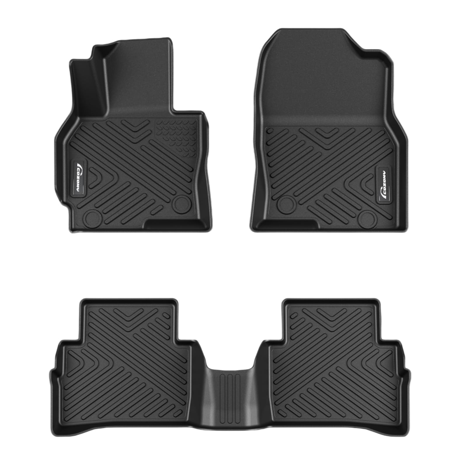 GarveeTech Floor Mats Compatible with Mazda CX-5 2013-2016, All-Weather Custom Fit Floor Liners, Odorless TPE 1st/2nd Row Floor Mat for CX5 2013 2014 2015 2016 Accessories