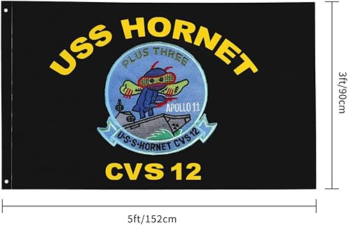 Miniatura 3 de Uss Hornet Cvs-12 Flag 3x5 Ft Banner Flags Outdoor Garden Flag Home House Decor Flags