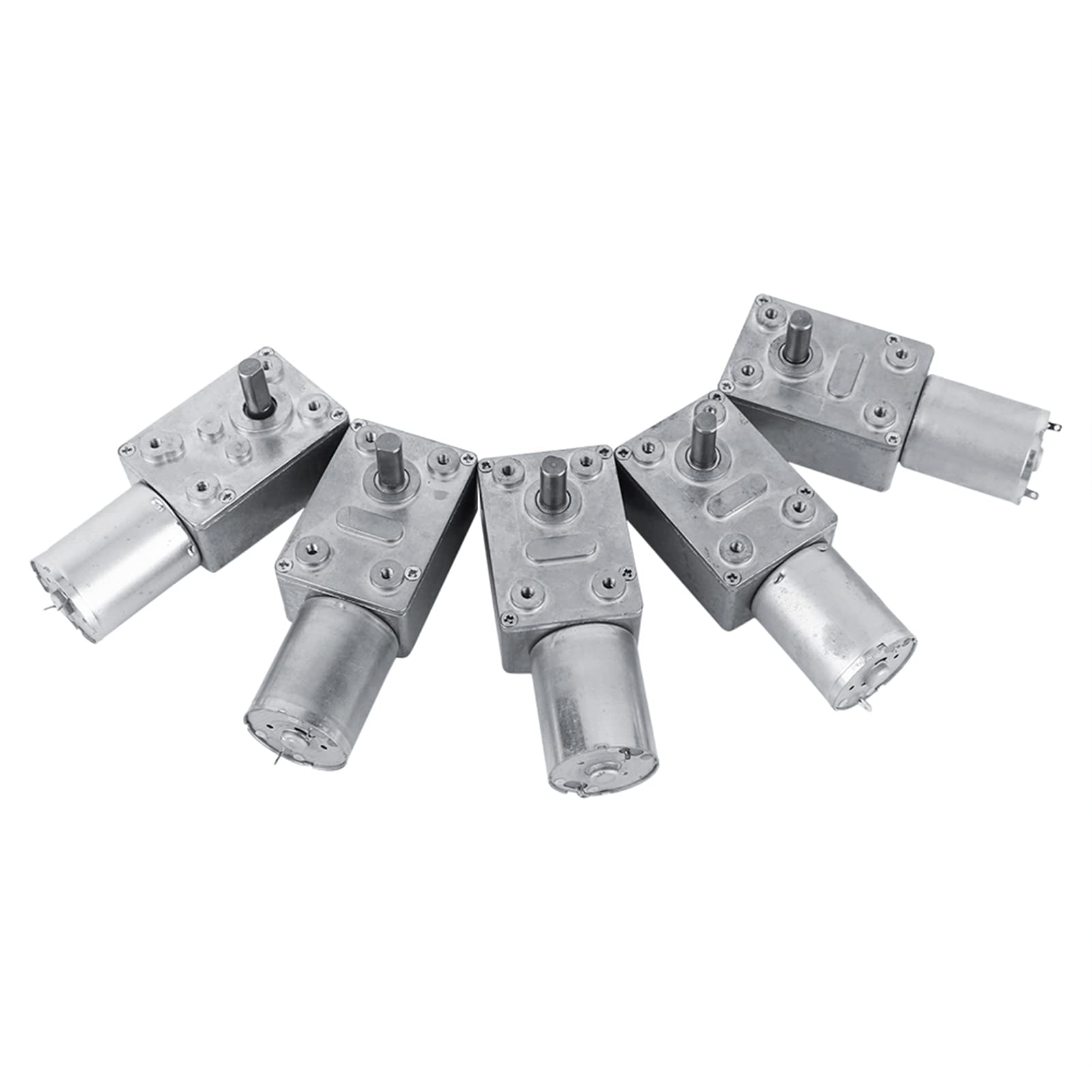 Motoriduttore A Vite Senza Fine 12V 24V DC Motore Elettrico - 4
