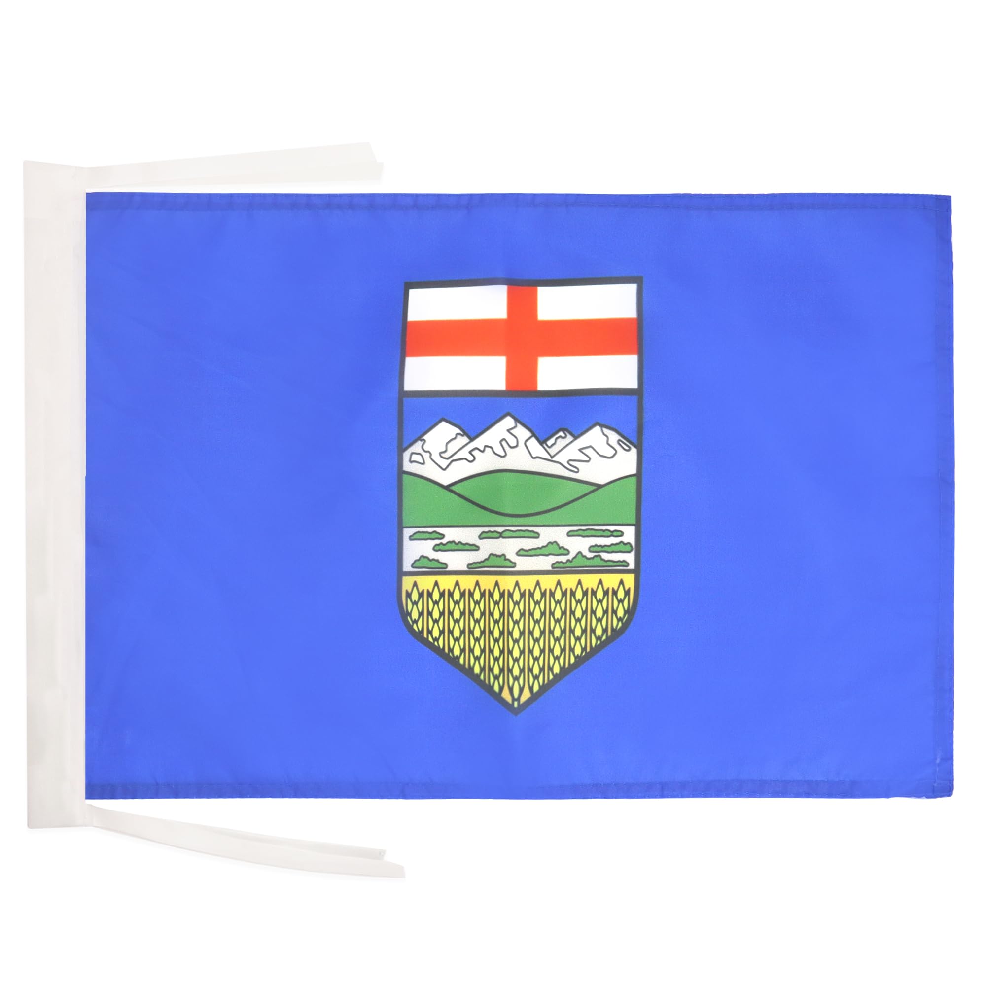 AZ FLAG Alberta Flag 18'' x 12'' cords - Canada - Canadian region of Alberta SMALL flags 30 x 45cm - Banner 18x12 in