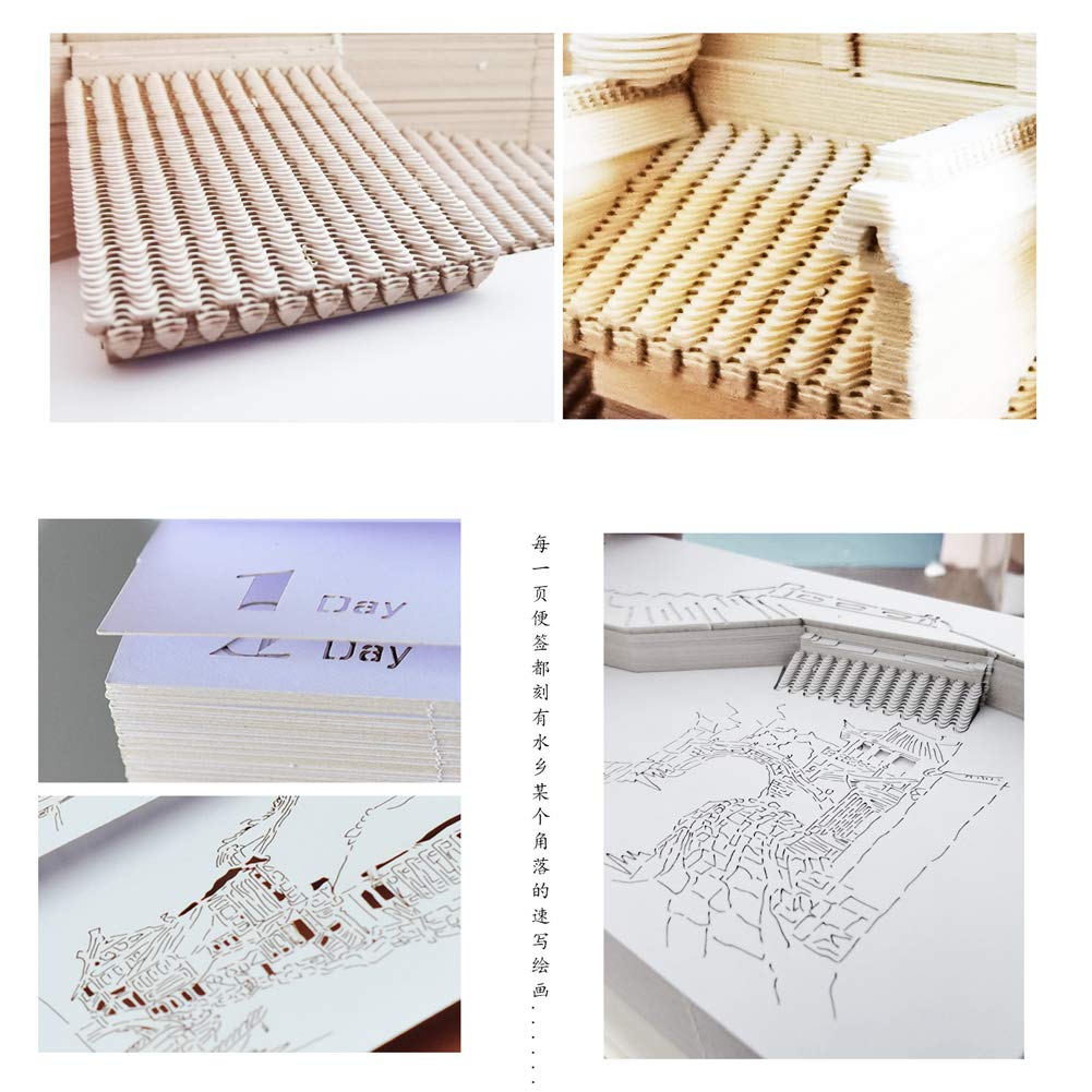 Note Paper Art Building Block 3D Notes Convenience Stickers Papers Card Craft Creative Postnotes, 1 szt., 160 arkuszy (7)