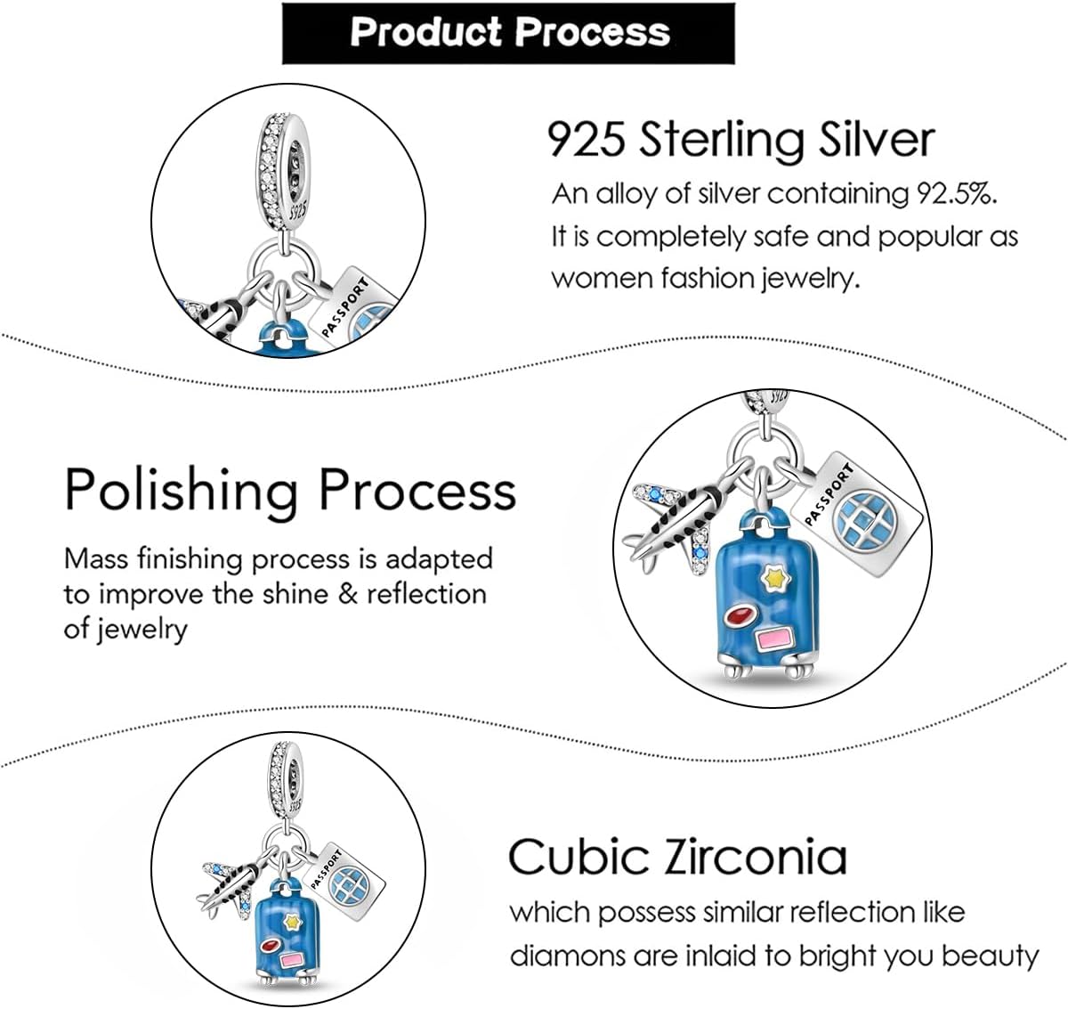 BEVALY Charm Fit for Pandora Bracelets Christmas Festival Heart Animals 925 Silver Bead Charms Jewelry Gift for Women and Friend - Image 6