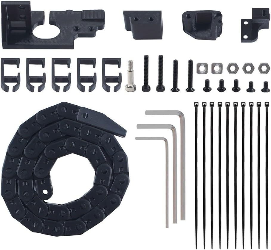 Bridge Cable Chain Kit for AD 5M and AD 5M Pro For 3D Printers to Eliminate Cable Swing and Improve Machine Reliability