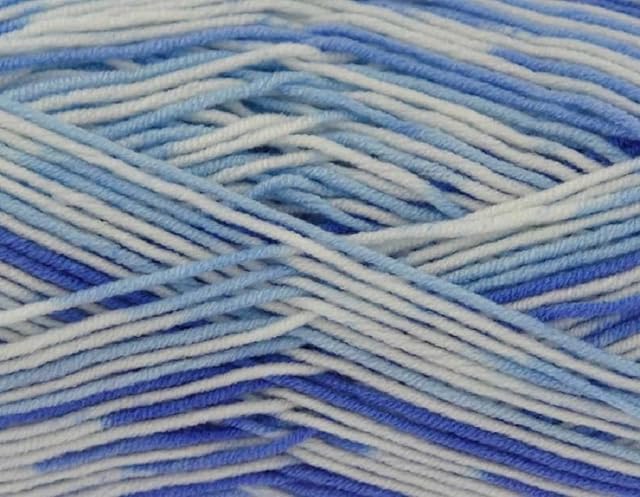 King Cole Cherish Multi Baby Double Knitting Yarn 100g - 1, 3, & 5 Ball Discounted Packs (1, 1596 Lagoon)