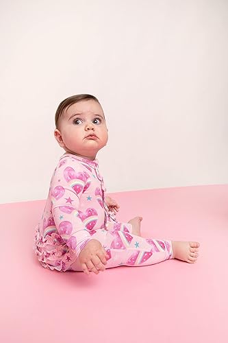 Miniatura 3 de Posh Peanut - Bebé Niña - Pijamas sin pies - Pijama de bambú para bebé, pijamas para bebés, pijamas sin pies, recién nacidos y niños pequeños