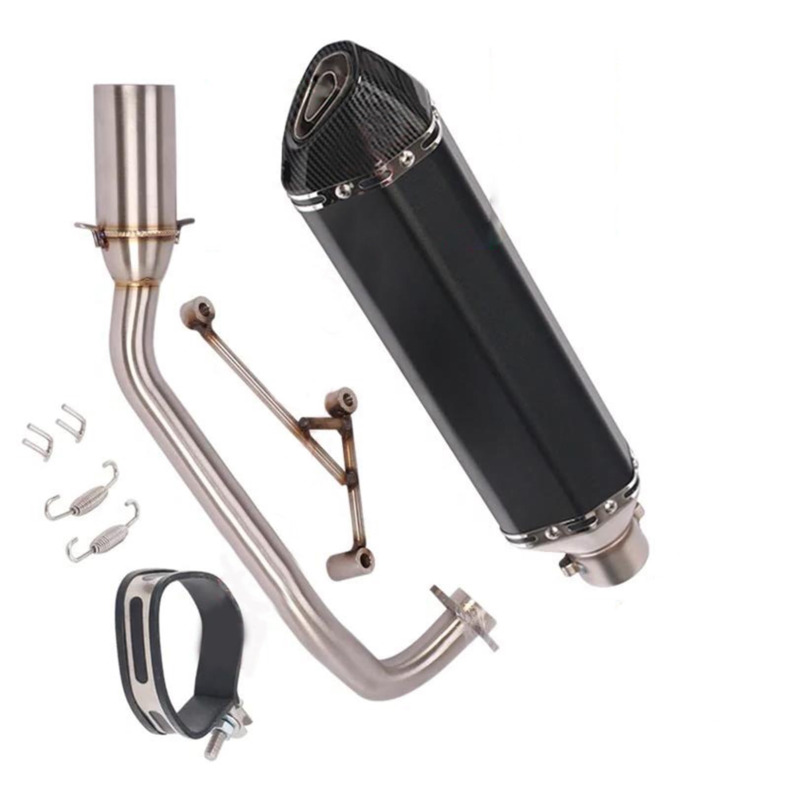Amazon.co.jp: スリップオンフルバイク排気システム モトDBキラー 改良 
