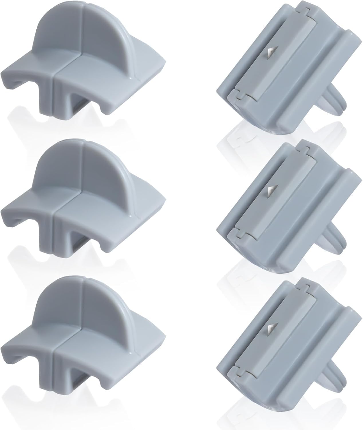 6 Pcs 157400-1001 Paper Trimmers Blades Replacement for Fiskars Blades, Compatible with 12" Portable Paper Cutter Style I Blade 1968701005, Grey