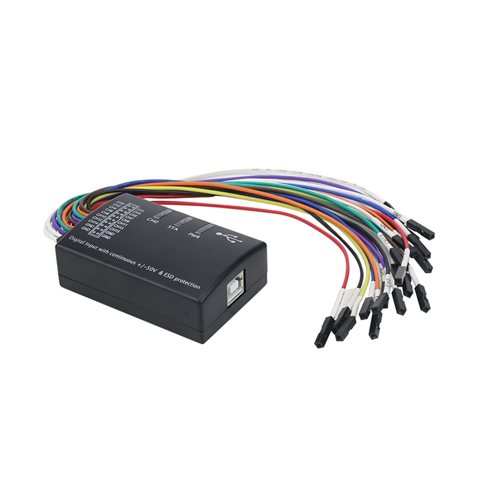 Mini 16 Logic Analyzer USB 100m. Maximale Abtastrate 1 6eck Version 1.1.34 Unterstützung 1.2.10 Software,Hardware Hohe Auflösung