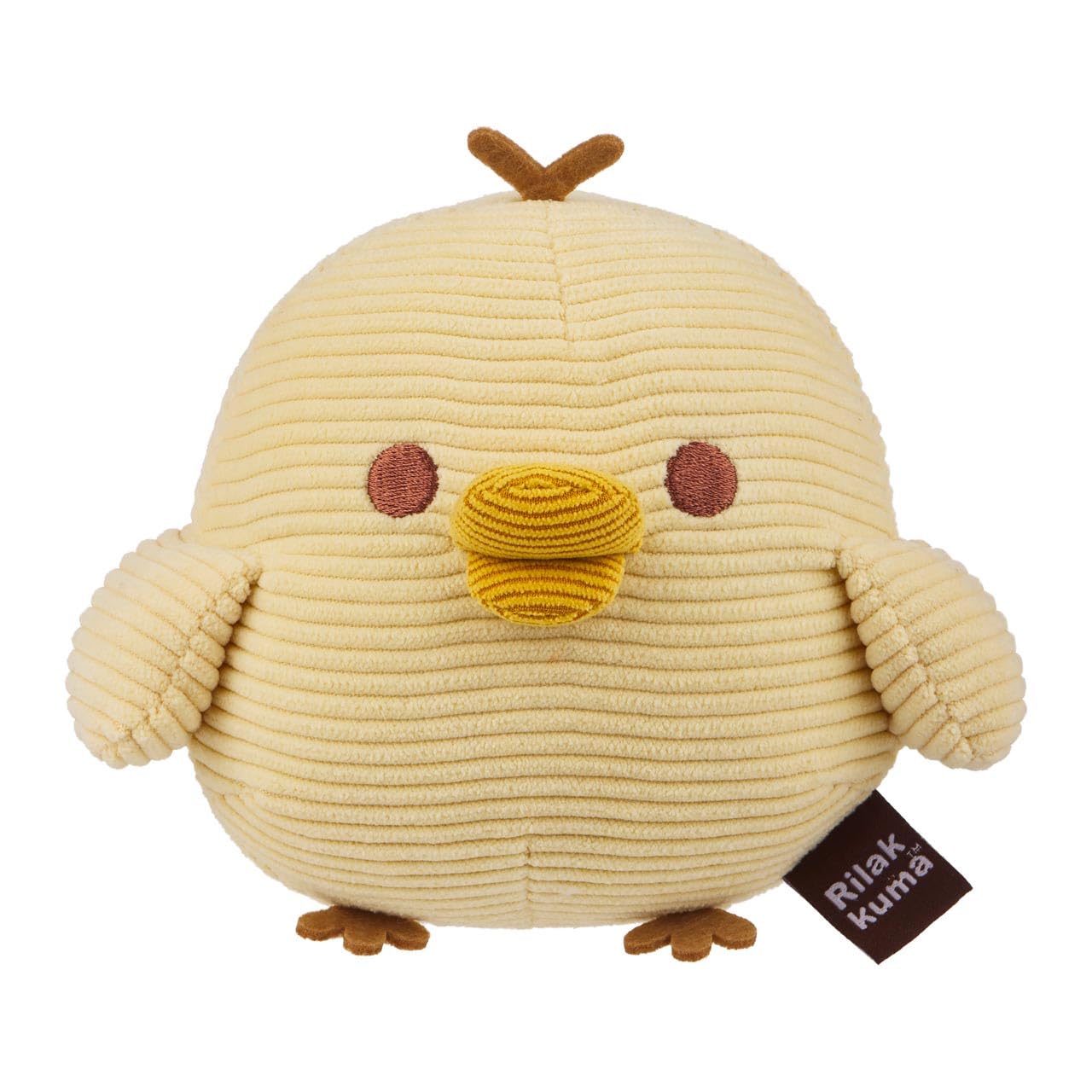 San-X Original Rilakkuma Corduroy Series Plush - 6" Kiiroitori