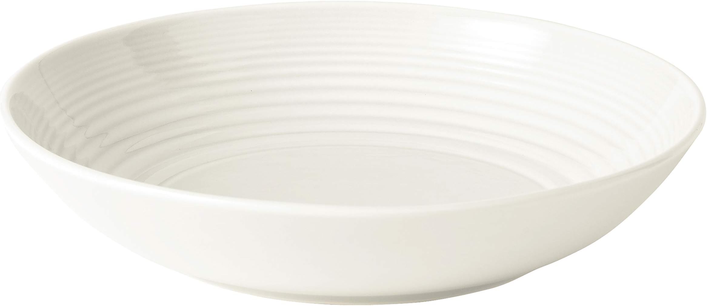 Royal Doulton Gordon Ramsay Maze GRMZWH06785, Pasta Bowl 24cm, White, Stoneware