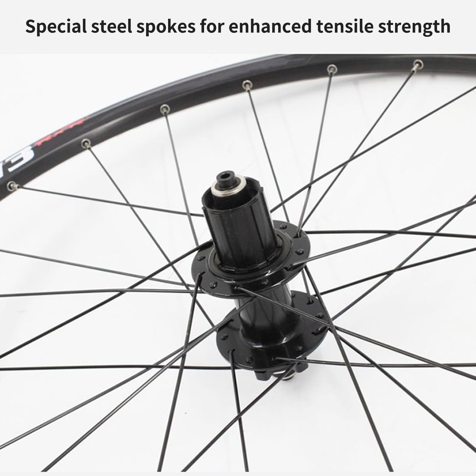 Zestaw kół do rowerów górskich 26/27,5/29 cali Quick Release hamulec tarczowy 24H koła MTB przednie 9 * 100 mm tylne 10 135 mm ultralekka aluminiowa felga pasuje do 7-12 biegów