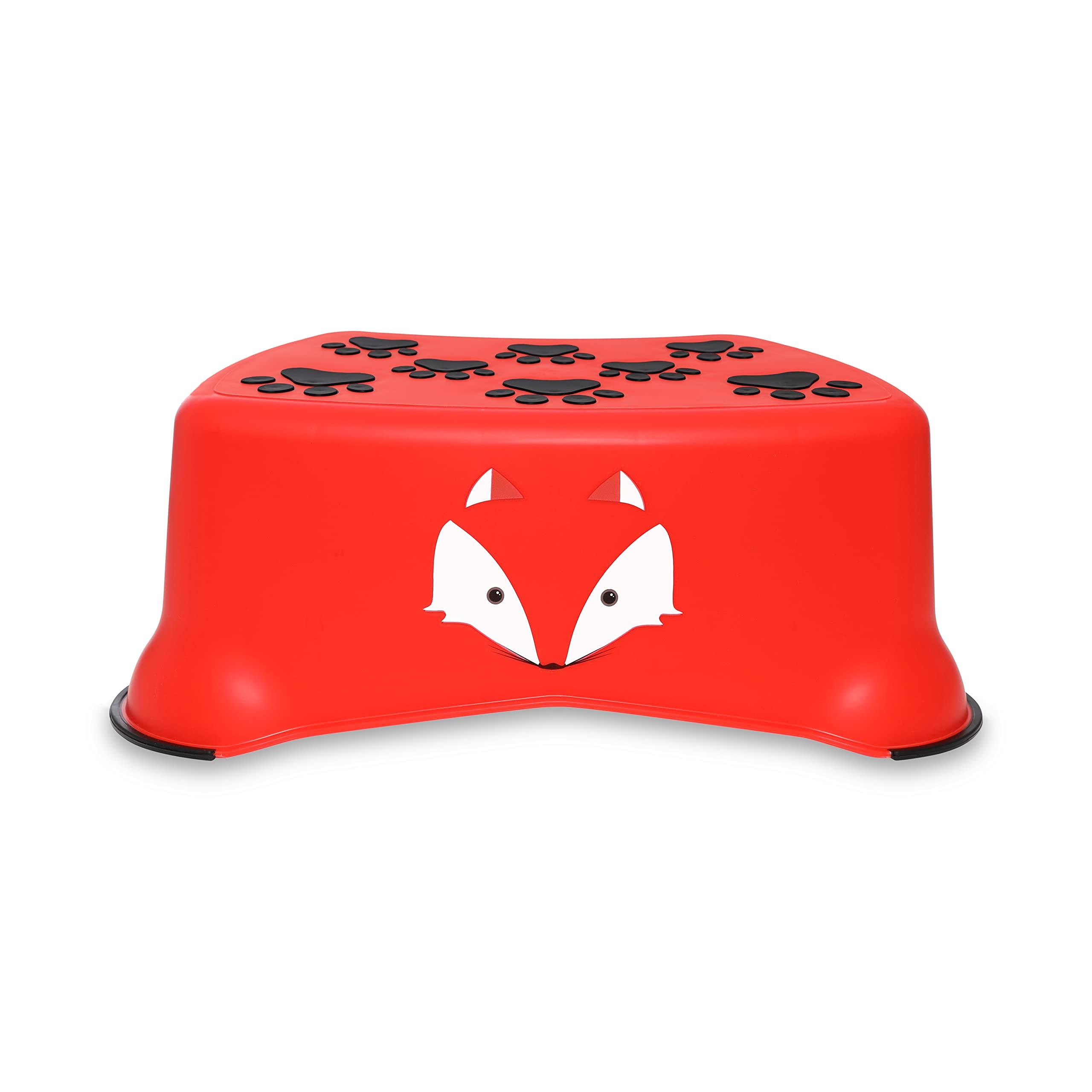 My Carry PottyLittle Step Stool - Fox Step Stool for Toddlers, Anti-Slip Toilet Training Step for Kids to Reach The Toilet and Sink