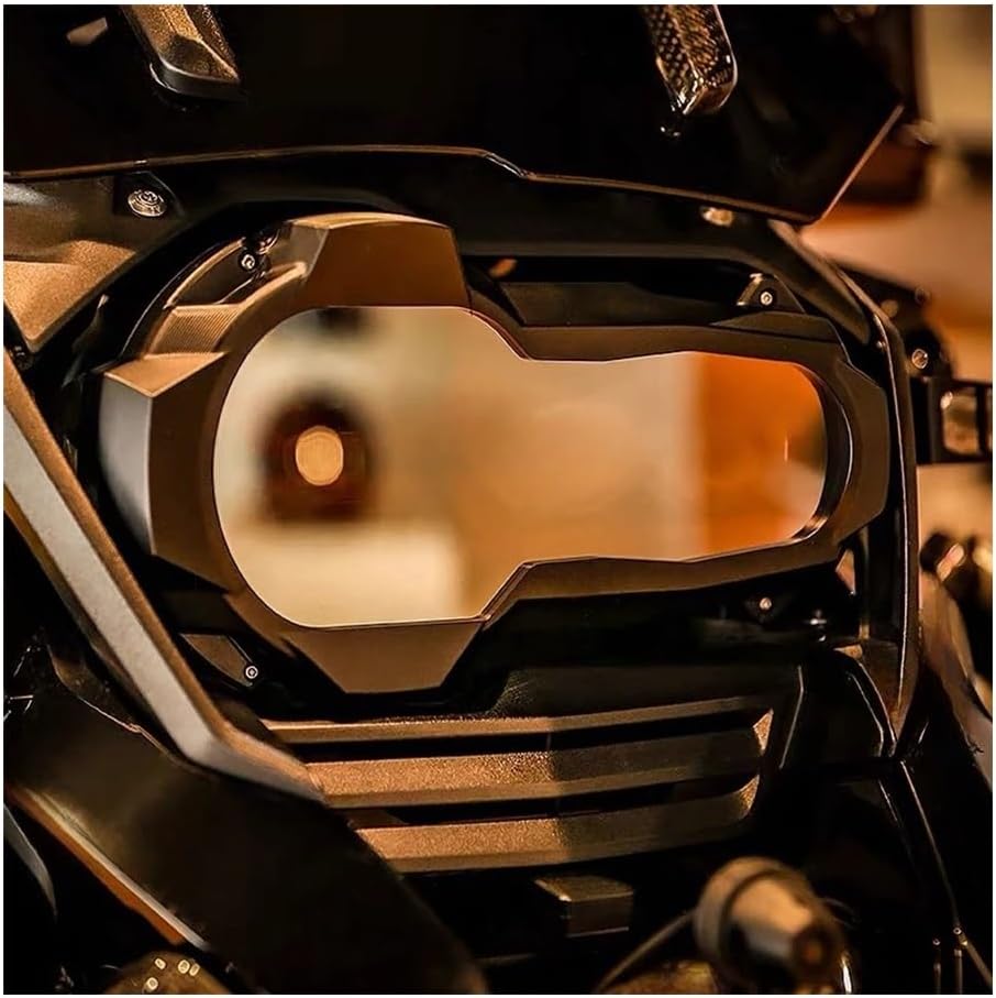 オートバイヘッドライトガードプロテクターレンズカバー B&amp;M&amp;W R1200GS R125 【ウインドスクリーンフライスクリーンフロントフェアリング】