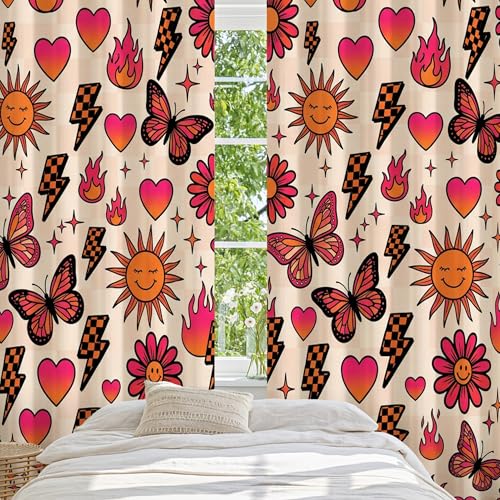 Rideaux occultants chambre bébé et enfant motif bohème estival