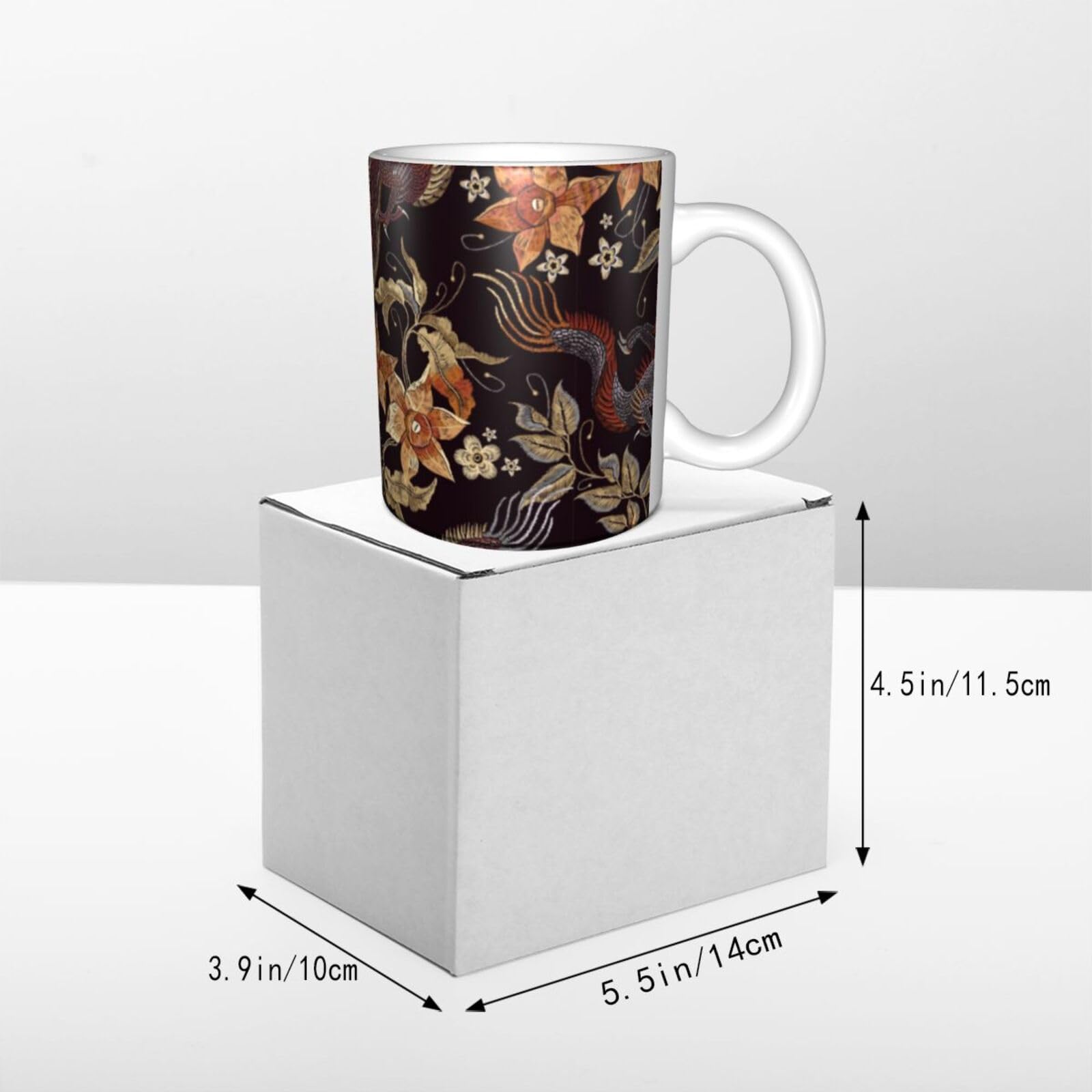 Amazon.co.jp: 龍 りゅう ドラゴン 中国風 中華風 マグカップ 耐热