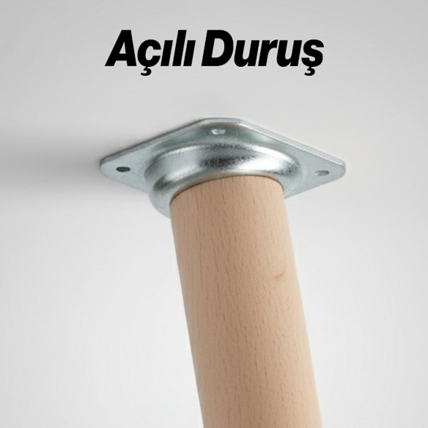 Dereceli Açılı Metal 9 ADET Set Mobilya Ayak Bağlantı Aparatı M8 Sehpa Masa Ayağı Tabanı Montaj