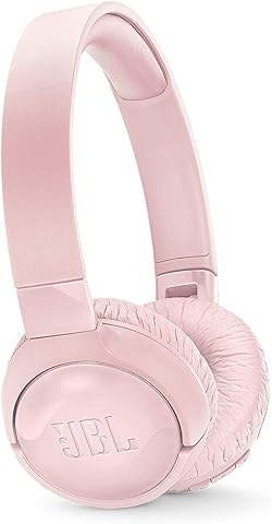 JBL TUNE 600BTNC in Pink – Over Ear Active Noise-Cancelling Bluetooth
Headphones – Headset w/ Built-In Microphone – 12h + Wireless Streaming
