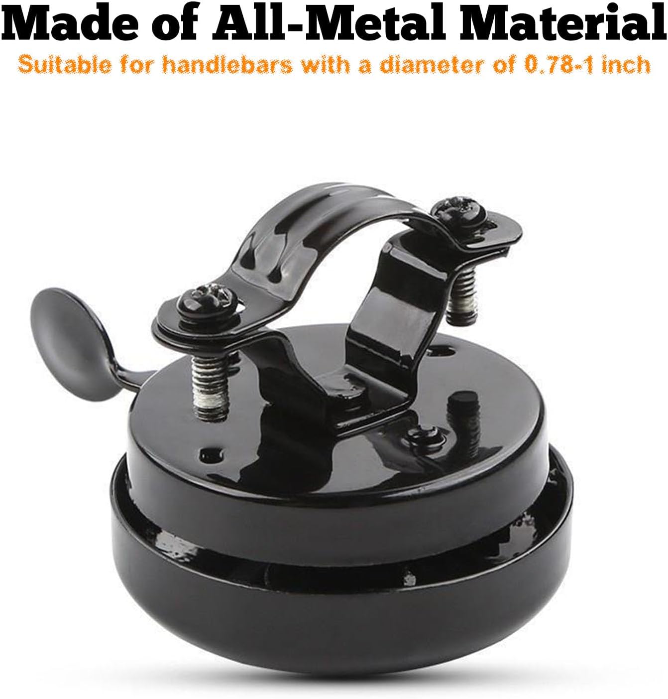 Bike Bells Fully Metal 2 Pack Cycling Horns, Loud Ringing Sound, Easy Installation, Bicycle Accessories