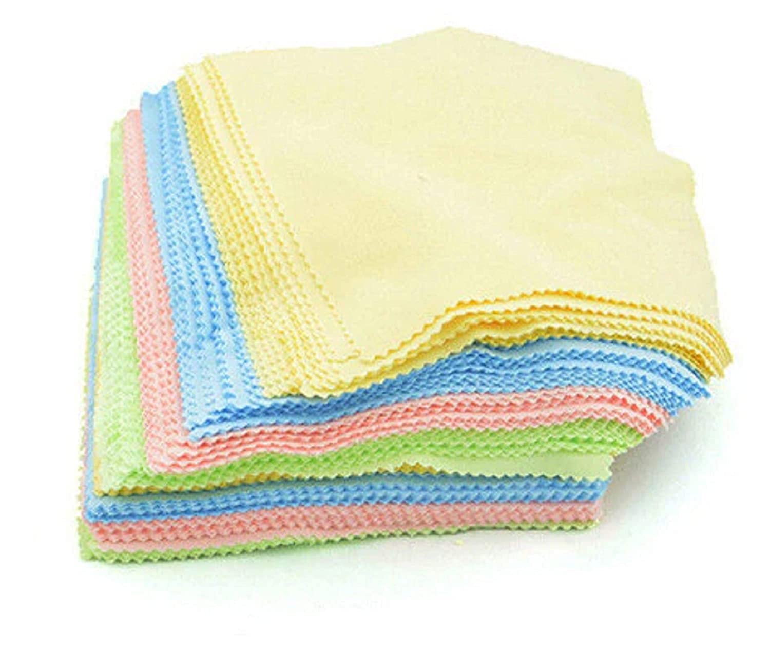 ikis – Microfiber Cleaning Cloth for Mobile Screen, Camera Lenses, Tablets, Monitors etc. (Pack of 100)(5×5 inches)(Multi-Colour) ikis – Microfiber Cleaning Cloth for Mobile Screen, Camera Lenses, Tablets, Monitors etc. (Pack of 100)(5×5 inches)(Multi-Colour)