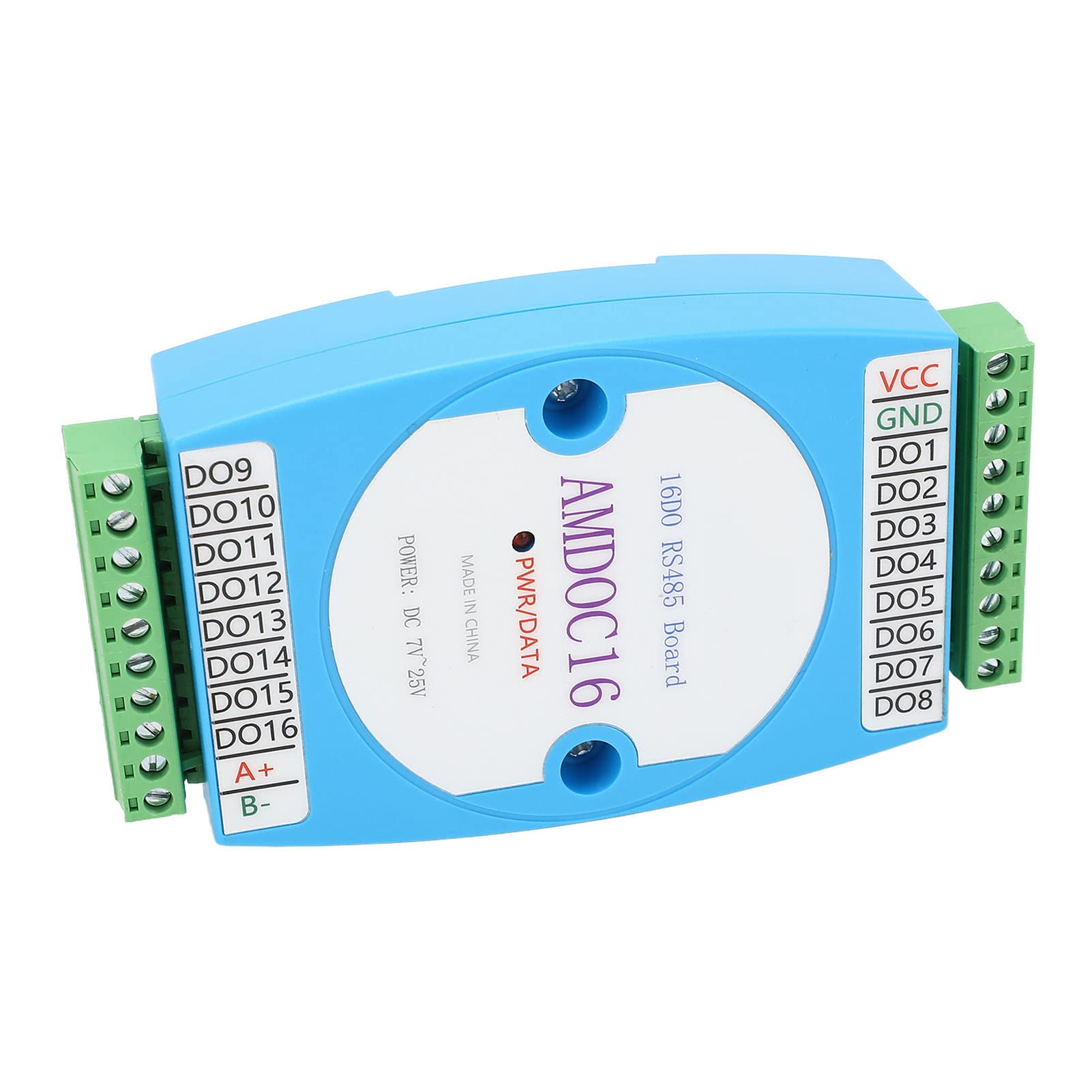 Scheda di Controllo IO a 16, Scheda di Controllo IO a 16, Modulo IO RS485 Modulo Scheda di Controllo Segnale RS485 Scheda di Controllo Uscita Digitale DC 7-25V per Espansione PLC