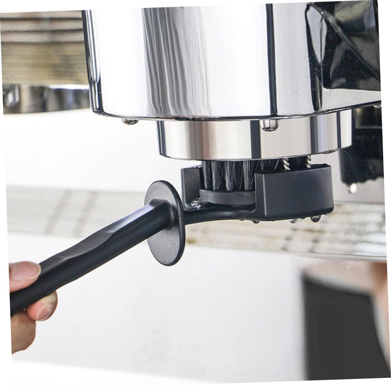 PRETYZOOM 3piezas Cepillo De Limpieza Para Cafetera Cerdas Desmontables Herramienta De Para Máquina De Espresso Diseño Ergonómico y Portátil Para Eliminar Residuos De Café