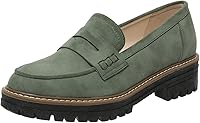 Bplangat Women's Platform Chunky Penny Loafers - Comfortable Lug Sole Slip-On Shoes for Work, Office & Casual Wear, US 5-11.5