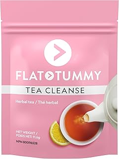 Flat Tummy Cleanse - Colon Cleanse with Senna Laxative for Constipation, Bloat and Gas Relief - Detox Cleanse ft. Dandelion Root - Bloating Relief Women