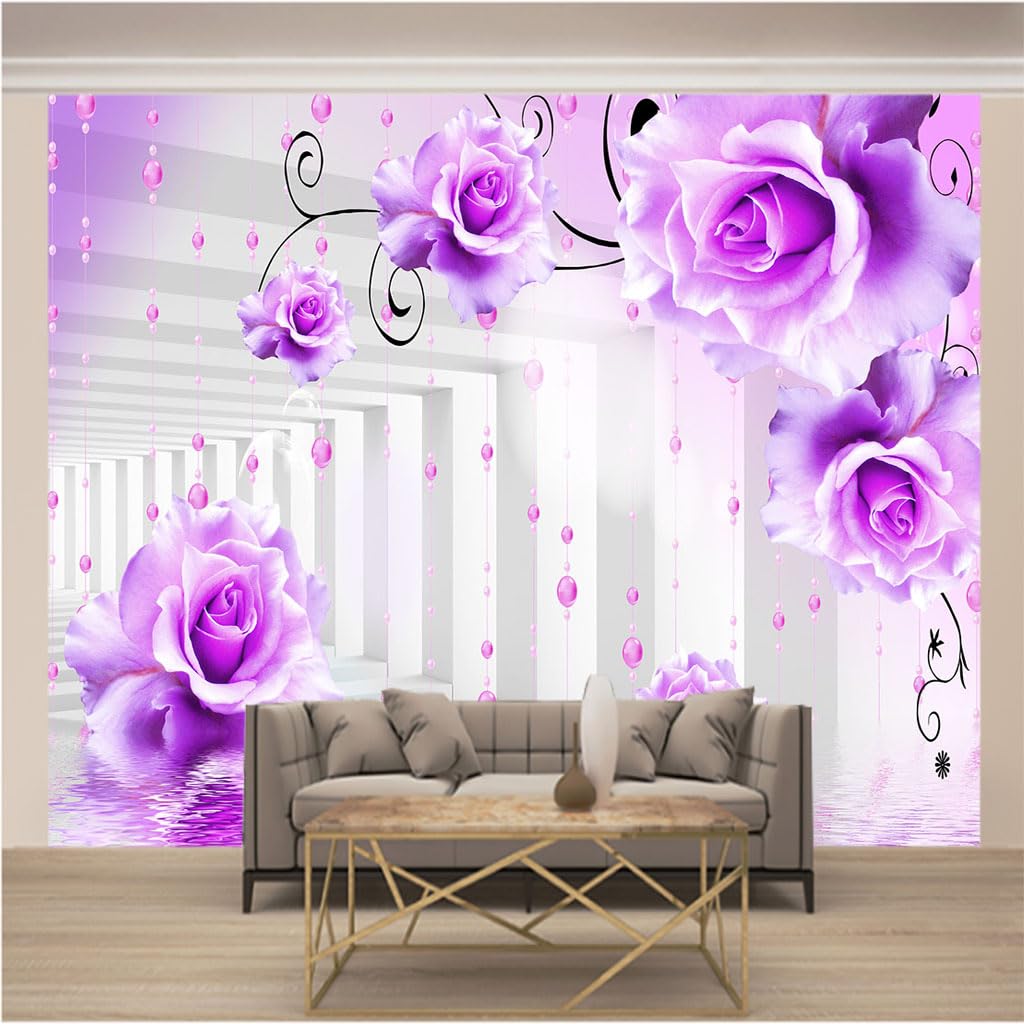 Tapisserie photo intissée 3D grand format 400x280cm lavable